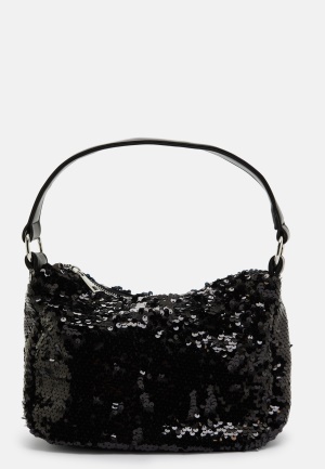 Se BUBBLEROOM Belle Sequin Bag Black One size ved Bubbleroom