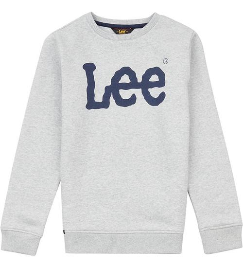 Lee Lee Sweatshirt - Wobbly Graphic - GrÃ¥