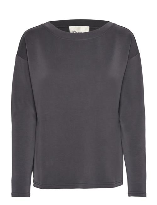 Ellemw Boxy Blouse My Essential Wardrobe Grey