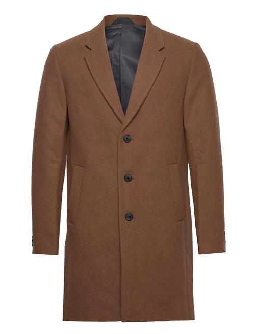 Jack & Jones Jjemorrison Wool Coat Sn Jack & J S Brown