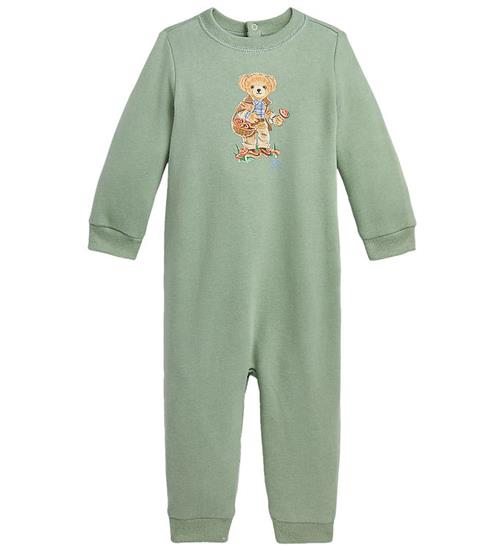 Se Polo Ralph Lauren Polo Ralph Lauren Heldragt - LysegrÃ¸n m. Bamse ved KidsWorld