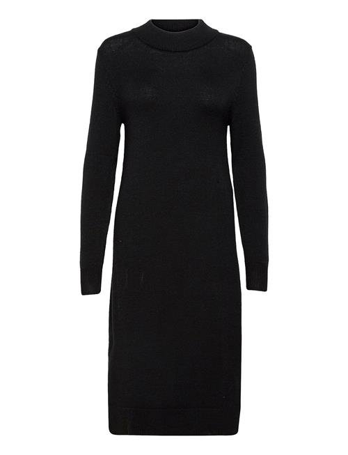 Vila Viril Crew Neck L/S Midi Dress - Noos Vila Black