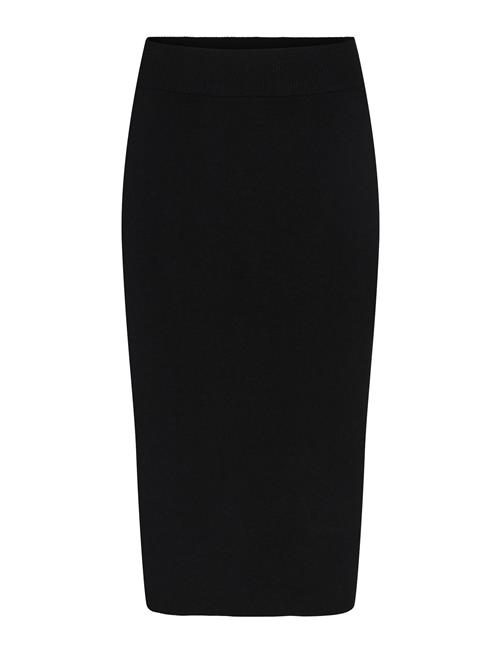 YAS Yasassi Hw Midi Knit Skirt S. Noos YAS Black