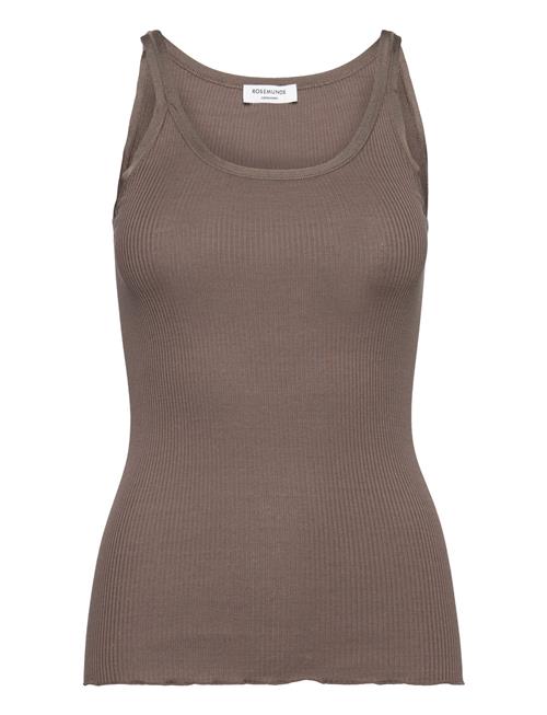 Rosemunde Rwbelle U-Neck Strap Elastic Top Rosemunde Brown