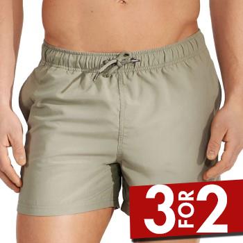 Bread & Boxers Bread and Boxers Swim-Trunk Badebukser Grøn polyester Large Herre