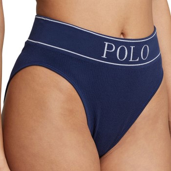 Polo Ralph Lauren Trusser High Waist Brief Marineblå Medium Dame