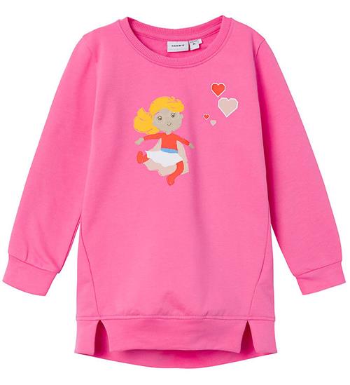 Name It Name It Sweatshirt - NmfLiva - Pink Cosmos