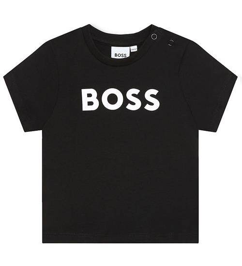 BOSS BOSS T-shirt - Sort m. Hvid