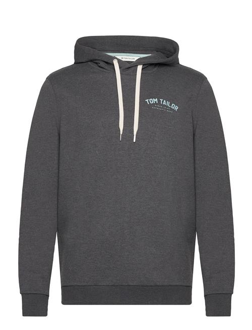 Se Tom Tailor Logo Hoodie Tom Tailor Grey ved Booztlet