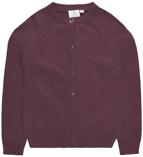 The New The New Cardigan - TnEve - Rose Brown m. Glimmer