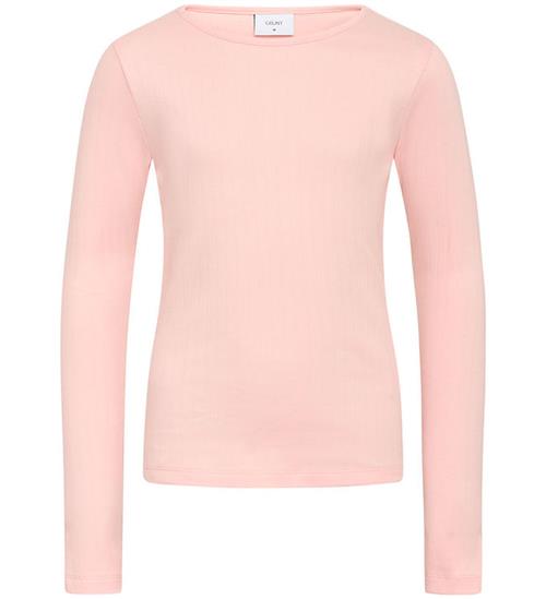 Se Grunt Bluse - Rib - Dopim - Pearl Pink ved KidsWorld