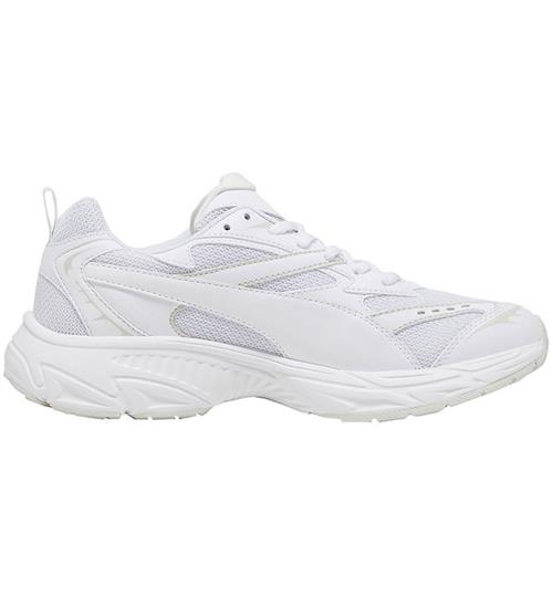 Se Puma Puma Sko - Morphic Base - White/Sedate Gray ved KidsWorld