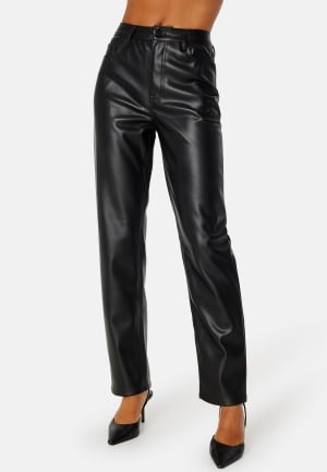 TOMMY JEANS Julie Pleather Pant BDS Black 27/34