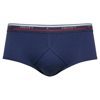 Jockey Cotton Y-front Brief Navy bomuld Medium Herre