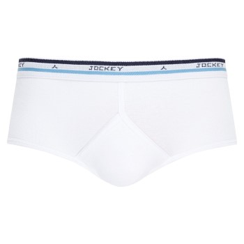 Jockey Cotton Y-front Brief Hvid bomuld Large Herre