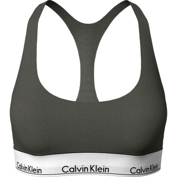 Calvin Klein Bh Modern Cotton Bralette Unlined Oliven Large Dame