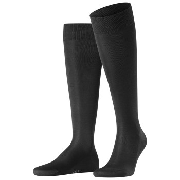 Falke KGaA Falke Strømper Tiago Knee-high Sort bomuld Str 45/46 Herre