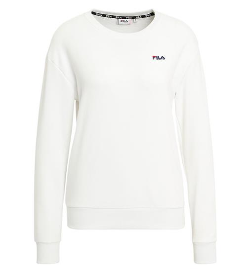 Se Fila Fila Sweatshirt - Bantin - Bright White ved KidsWorld