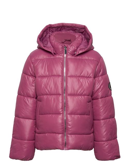 Se Kids Only Kmgnewemmy Savannah Quiltd Jacket Cp Otw Kids Only Pink ved Booztlet