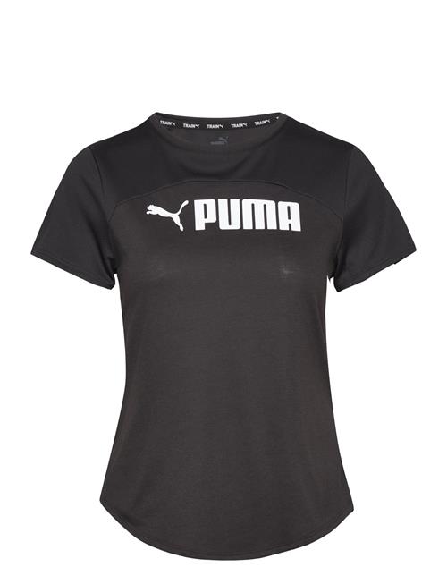 Se PUMA Puma Fit Logo Ultrabreathe Tee PUMA Black ved Booztlet