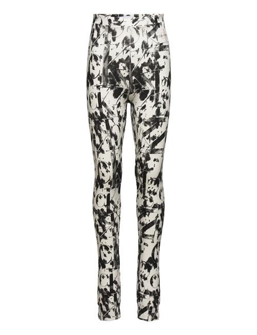 Se Calvin Klein Active Aop Legging Calvin Klein Patterned ved Booztlet