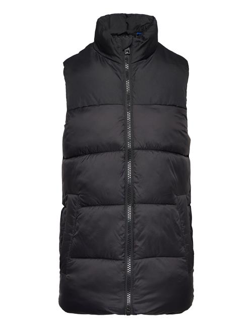 Se Jack & Jones Jjetoby Bodywarmer Collar Sn Jnr Jack & J S Black ved Booztlet