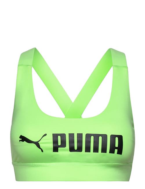 Mid Impact Puma Fit Bra PUMA Green