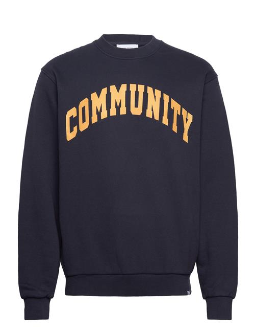 Les Deux Deacon Sweatshirt Les Deux Navy