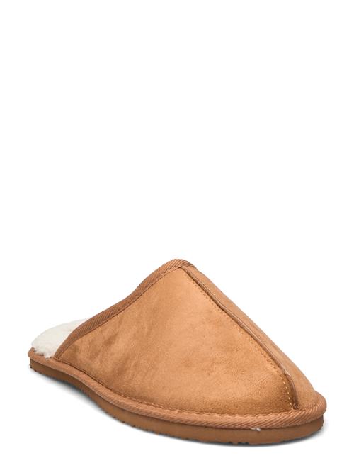 Se Jack & Jones Jfwdudely Microfiber Slipper Box Jack & J S Brown ved Booztlet