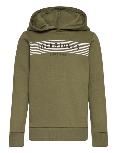 Jack & Jones Jcoplanet Sweat Hood Fst Jnr Jack & J S Green