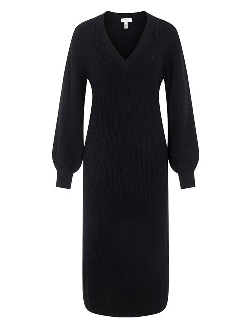 Objmalena L/S Knit Dress Noos Object Black