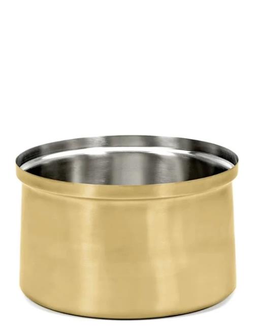 Ice Bucket L Brushed Steel Serax Gold