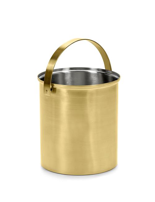 Ice Bucket M Brushed Steel Serax Gold