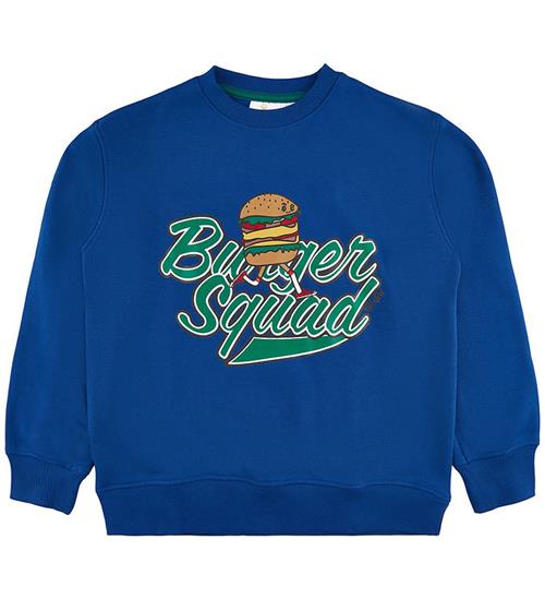 Se The New The New Sweatshirt - TnHenrey - Monaco Blue m. Print ved KidsWorld