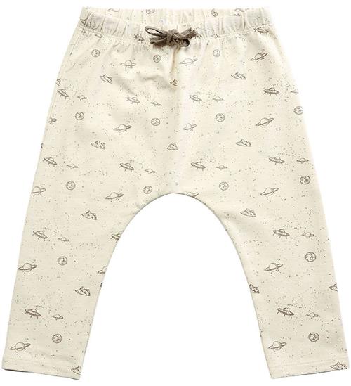 Se Petit by Sofie Schnoor Bukser - Antique White m. Rumprint ved KidsWorld