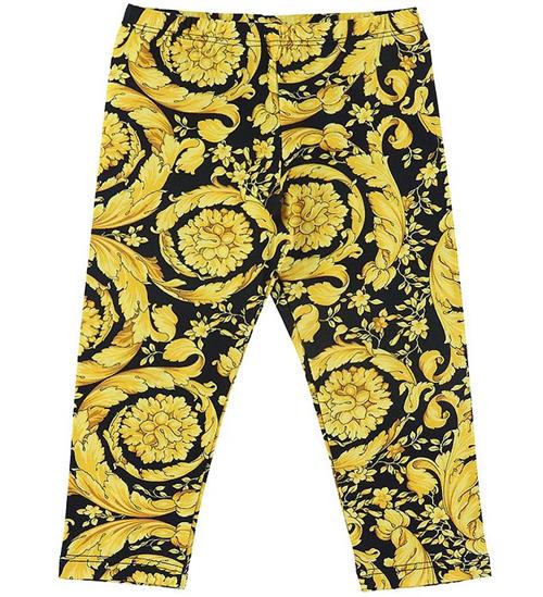 Versace Leggings - Baroque - Sort/Guld