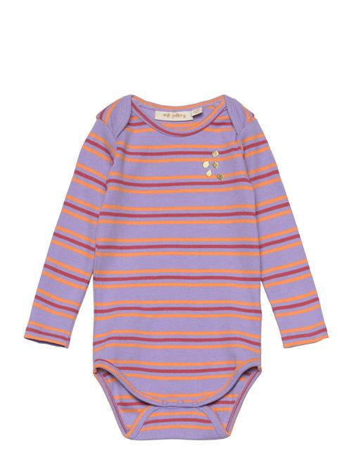 Soft Gallery Sgbbob Yd Stripe Violet Tulip L_S Body Hl Soft Gallery Patterned