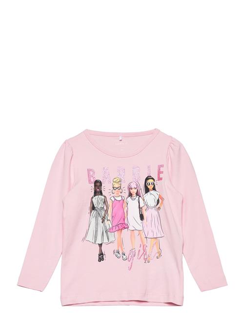 Nmfalina Barbie Ls Top Box Sky Name It Pink