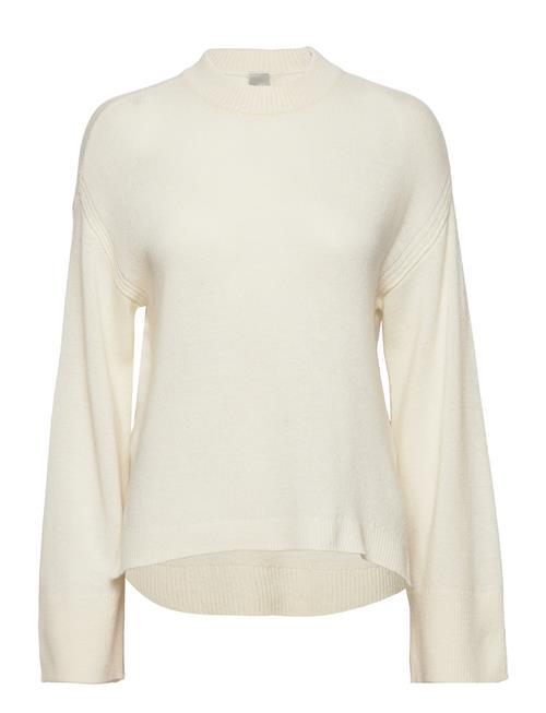 Se YAS Yasfrido Ls Wide Knit Pullover Noos YAS Cream ved Booztlet