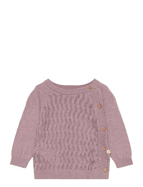 Lil'Atelier Nbfnina Ls Wrap Knit Lil Lil'Atelier Pink