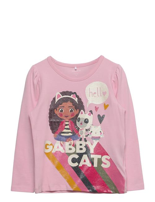 Nmfamira Gabby Ls Top Vde Name It Pink