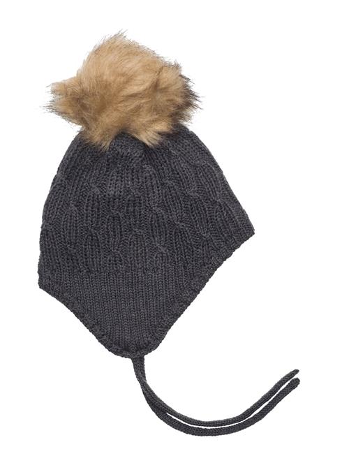 Se name it Nbmwrilla Wool Knit Hat Xxiii Name It Grey ved Booztlet