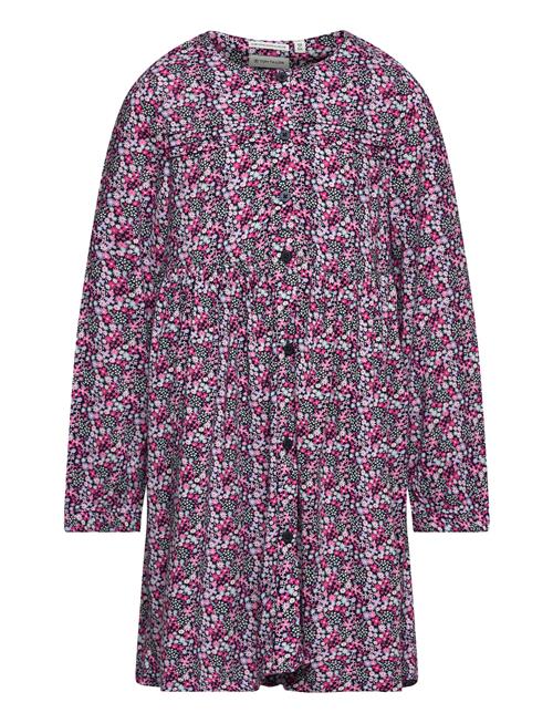 Flower Printed Dress Tom Tailor Purple