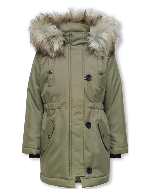 Kids Only Kogiris Fur Parka Otw Noos Kids Only Green