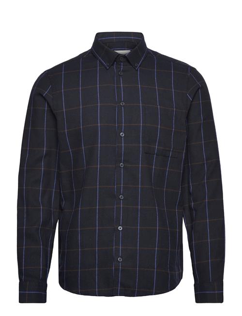 Casual Friday Cfanton Ls Bd Checked Shirt Casual Friday Navy