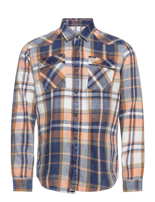 Garcia Men`s Shirt Ls Garcia Orange