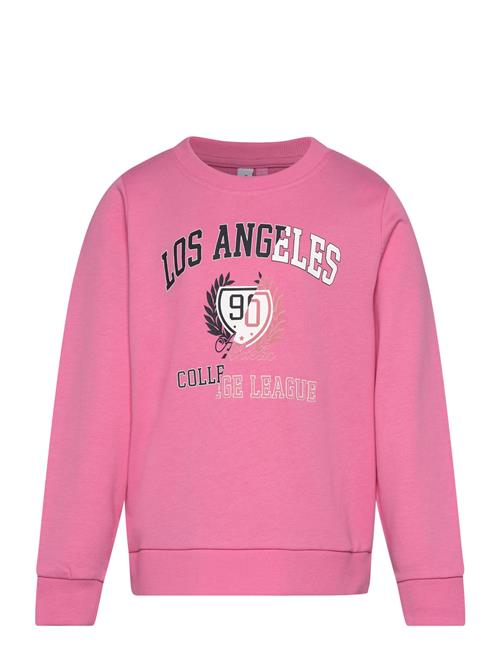 Vero Moda Girl Vmcollegebrenda Ls Sweat Jrs Girl Vero Moda Girl Pink