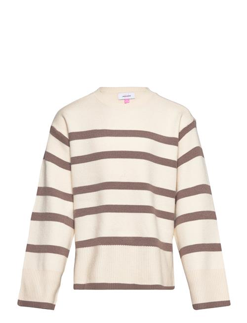 Se Vero Moda Girl Vmsaba Ls O-Neck Pullover Ga Girl Noos Vero Moda Girl Cream ved Booztlet