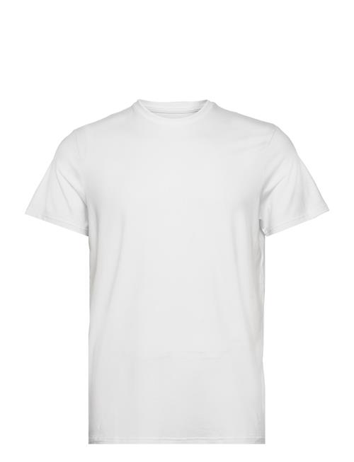 Se URBAN QUEST Men Bamboo S/S T-Shirt URBAN QUEST White ved Booztlet