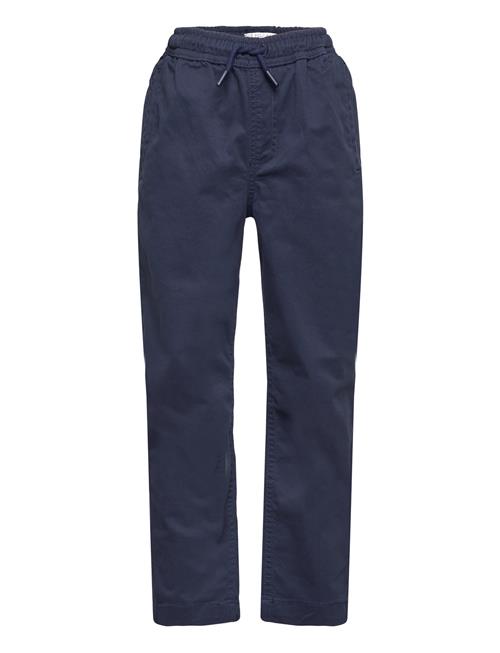 Se U.S. Polo Assn. Drawstring Waist Casual Trouser U.S. Polo Assn. Blue ved Booztlet